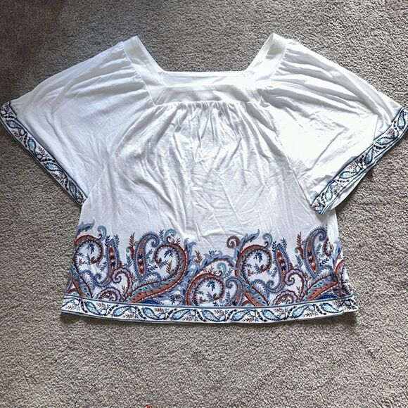 J.Jill Paisley Top! - Picture 7 of 11